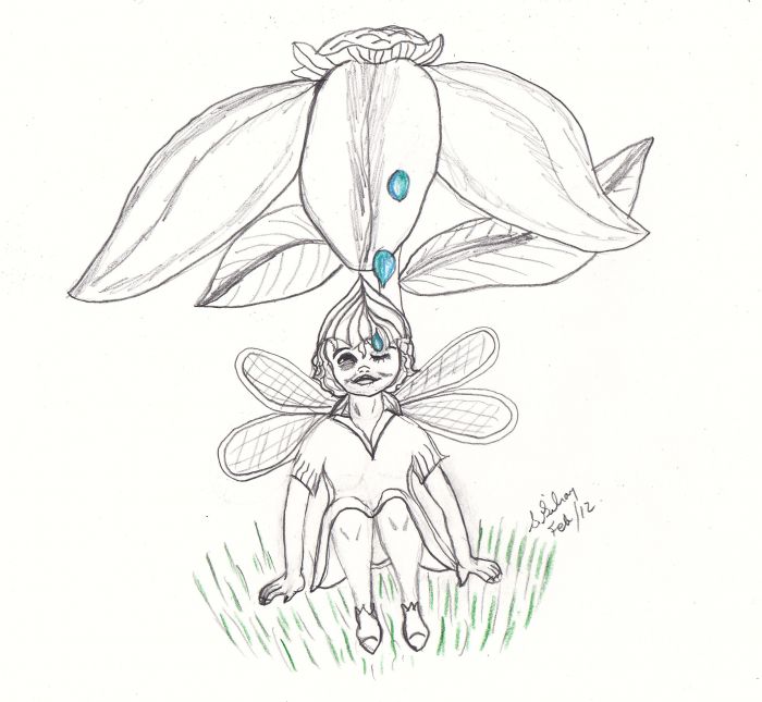 Dewdrop Fairy by Sally Gilroy